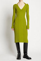 Proenza Schouler - Knit Halter Dress - Chartreuse - Mujer