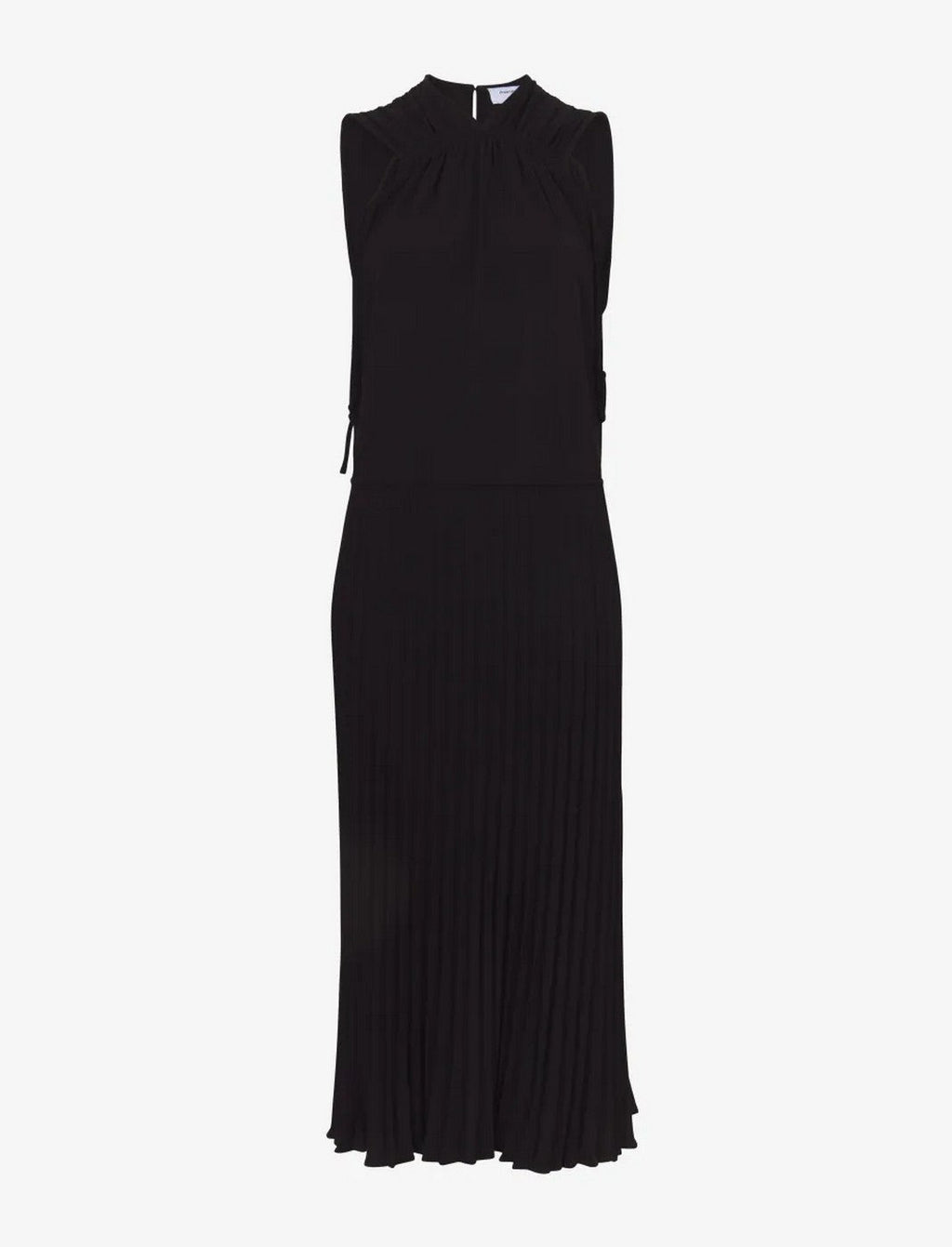 Proenza Schouler - Pleatable Crepe Drawstring Dress - Black - Mujer