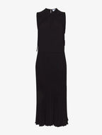 Proenza Schouler - Pleatable Crepe Drawstring Dress - Black - Mujer