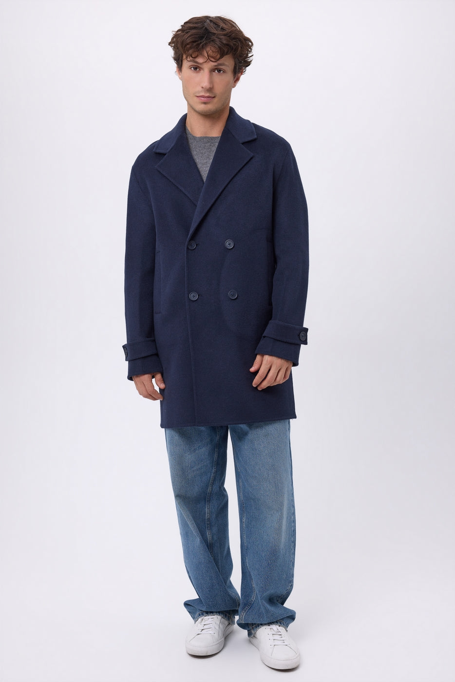 Manteau Wlad - Bleu Marine - Homme