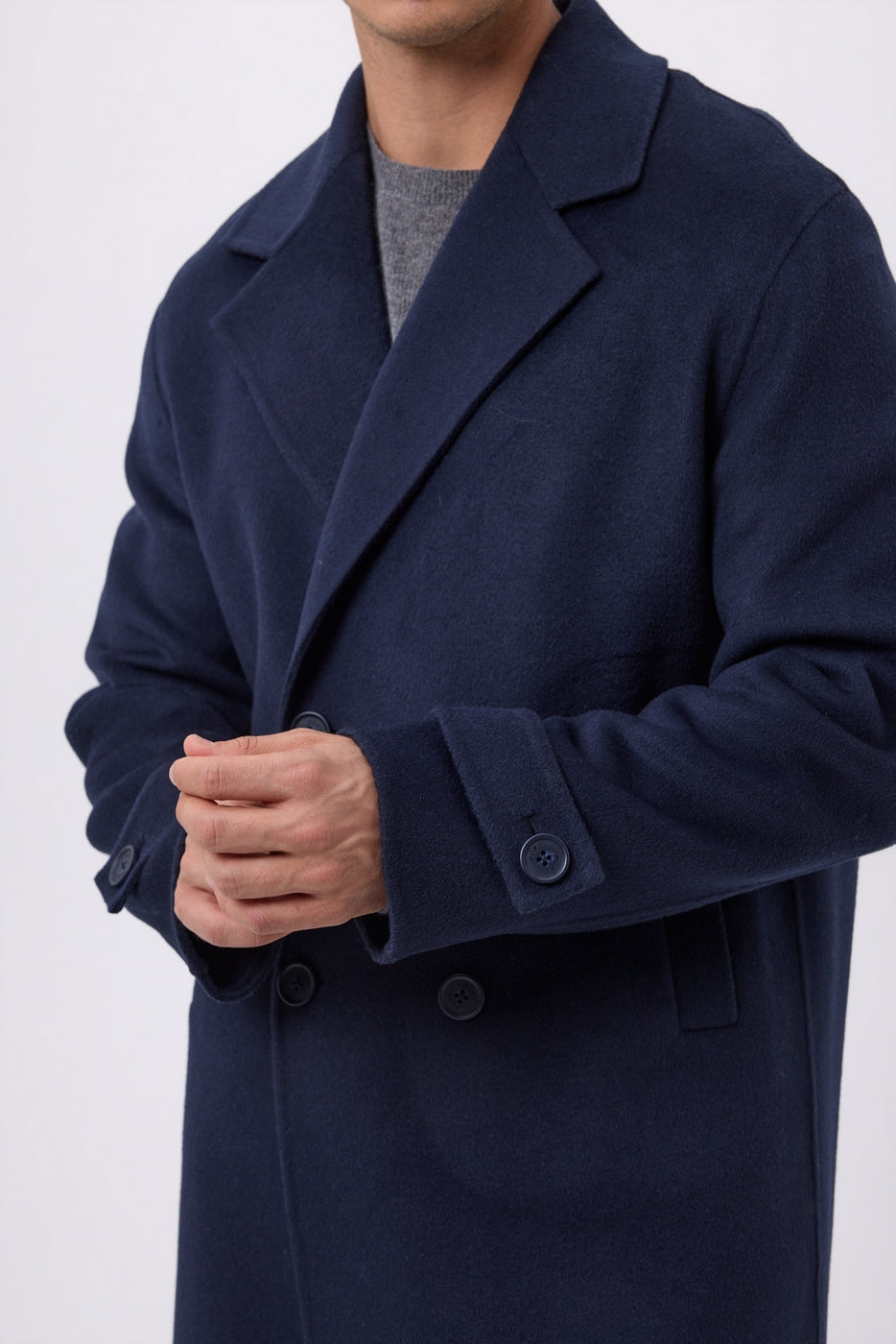Manteau Wlad - Bleu Marine - Homme