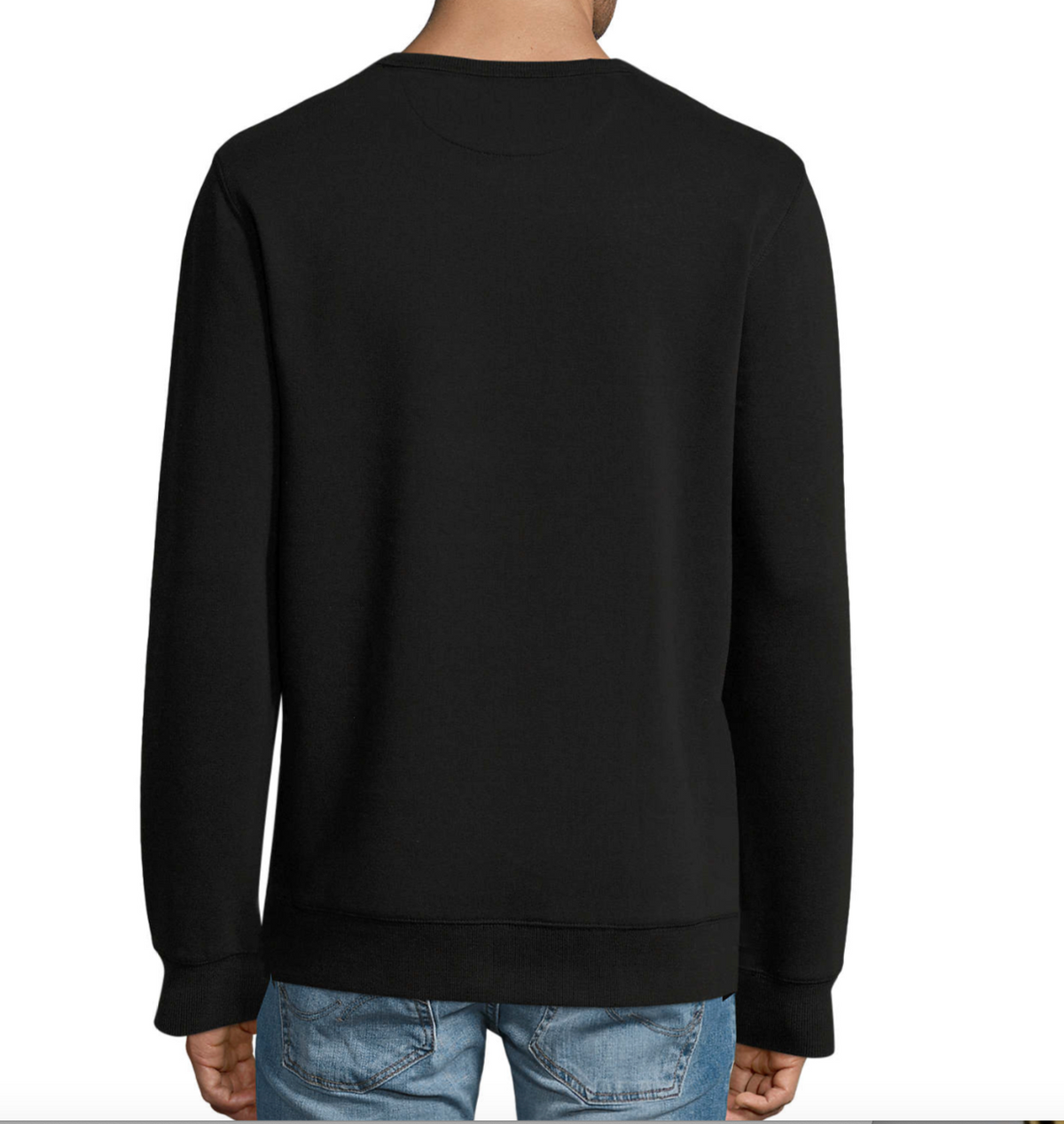Pull Sweat Classique - Noir - Mixte