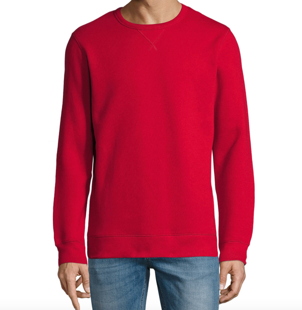 Pull Sweat Classique - Rouge - Mixte
