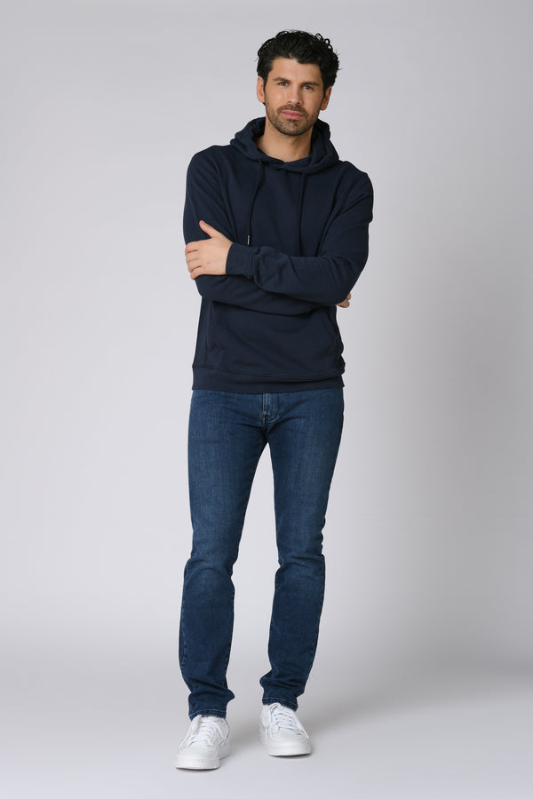 Pull Sweat à Capuche - Marine - Mixte