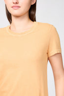 T-Shirt Vintage Pour Petit Garçon - Pigment Abricot - Femme