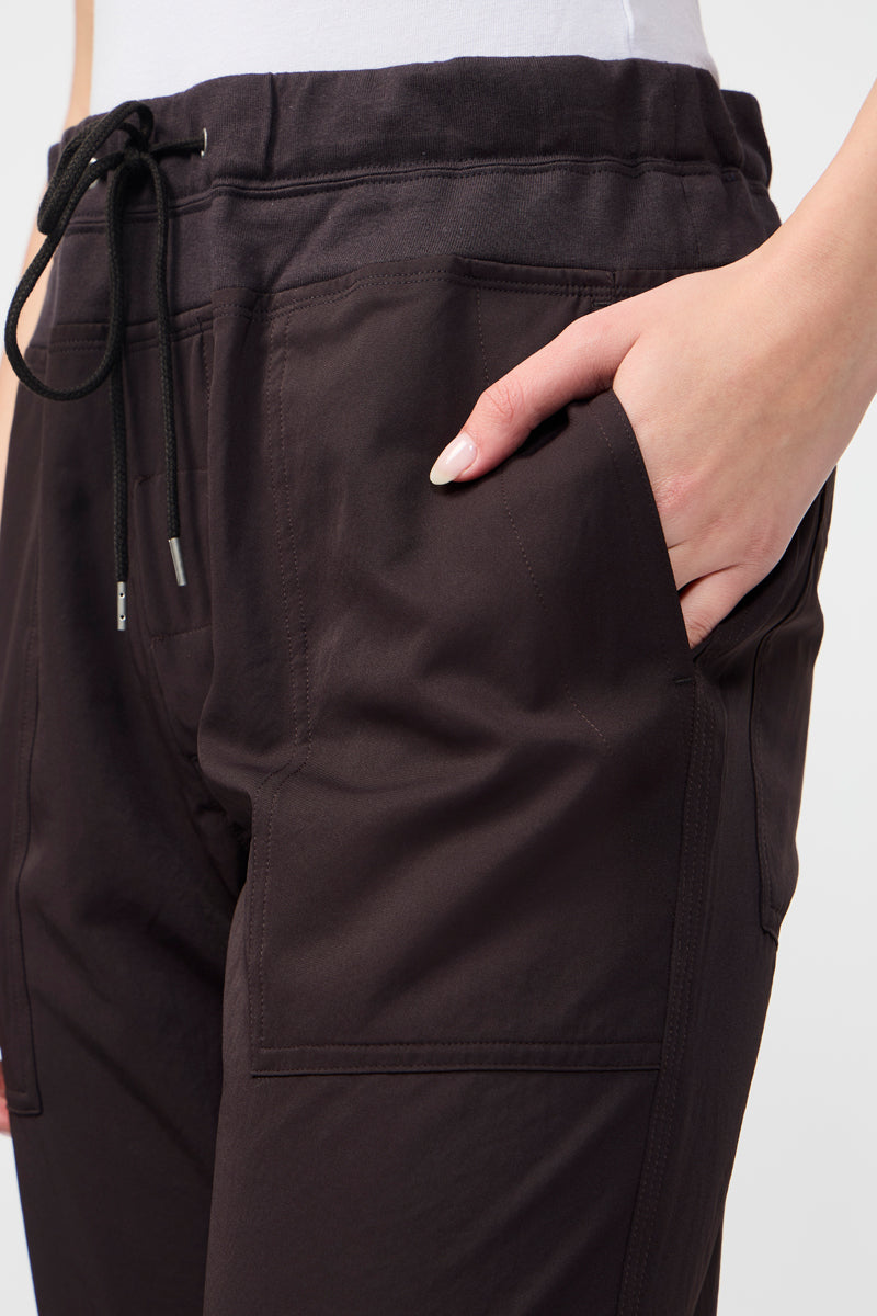 Pantalones utilitarios drapeados ligeros - Kona - Mujer