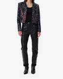 Veste Multicolore À Sequins Daphne - Shiny Blue Multico