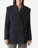 Veste De Tailleur Delsin - Dark Grey/Black - Femme