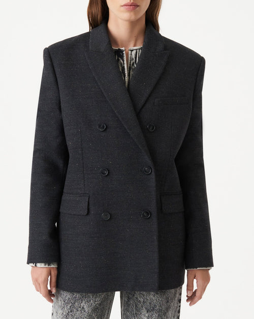 Delsin Suit Jacket - Dark Grey/Black - Woman
