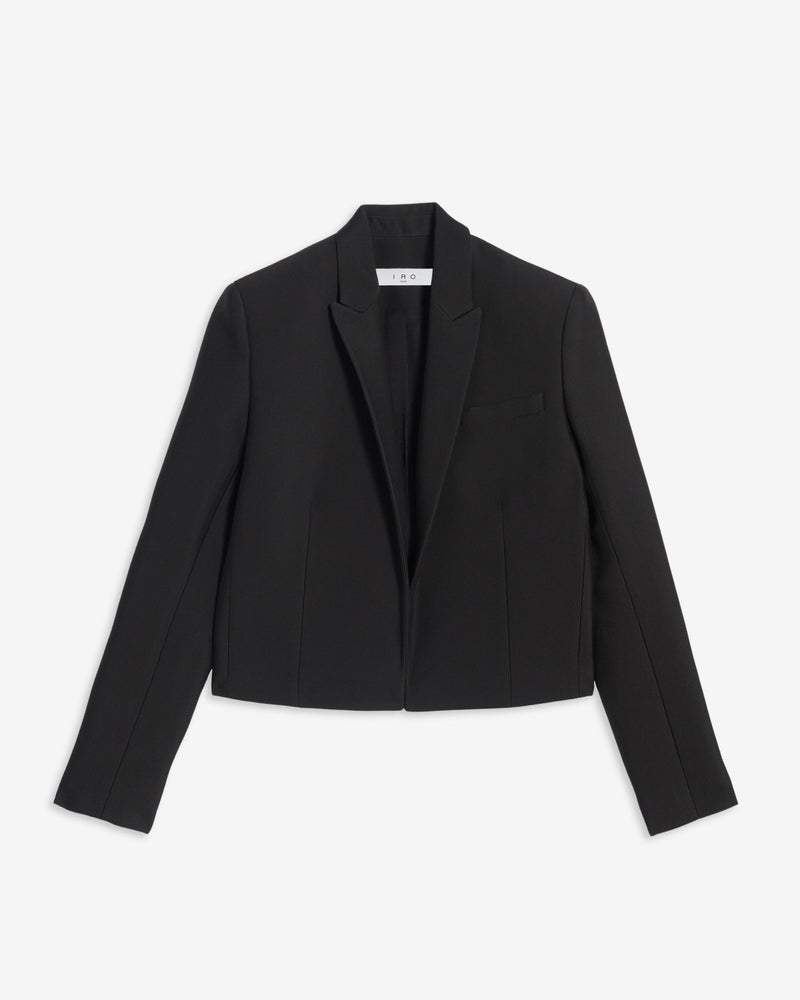 Veste De Tailleur Courte Jomara - Black - Femme