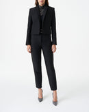 Veste De Tailleur Courte Jomara - Black - Femme