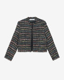 Veste Multicolore En Tweed Juane - Black Multico