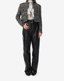 Veste Multicolore En Tweed Juane - Black Multico