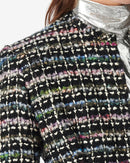 Veste Multicolore En Tweed Juane - Black Multico