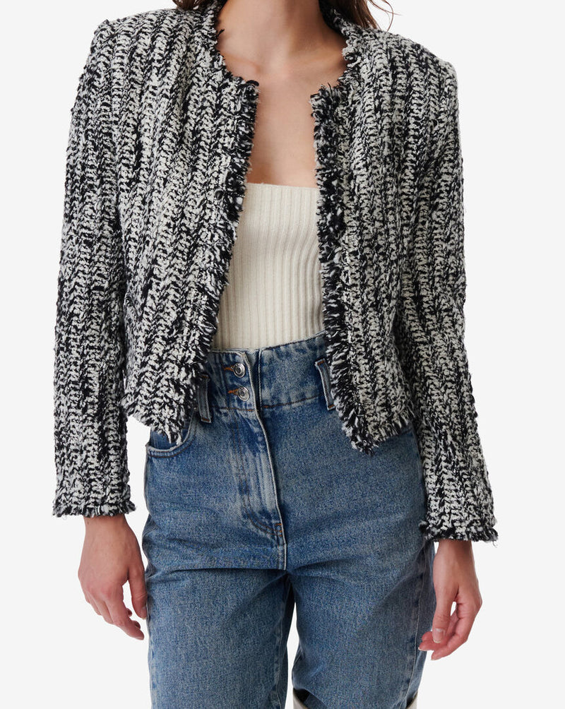 Veste Silgo - Black/White