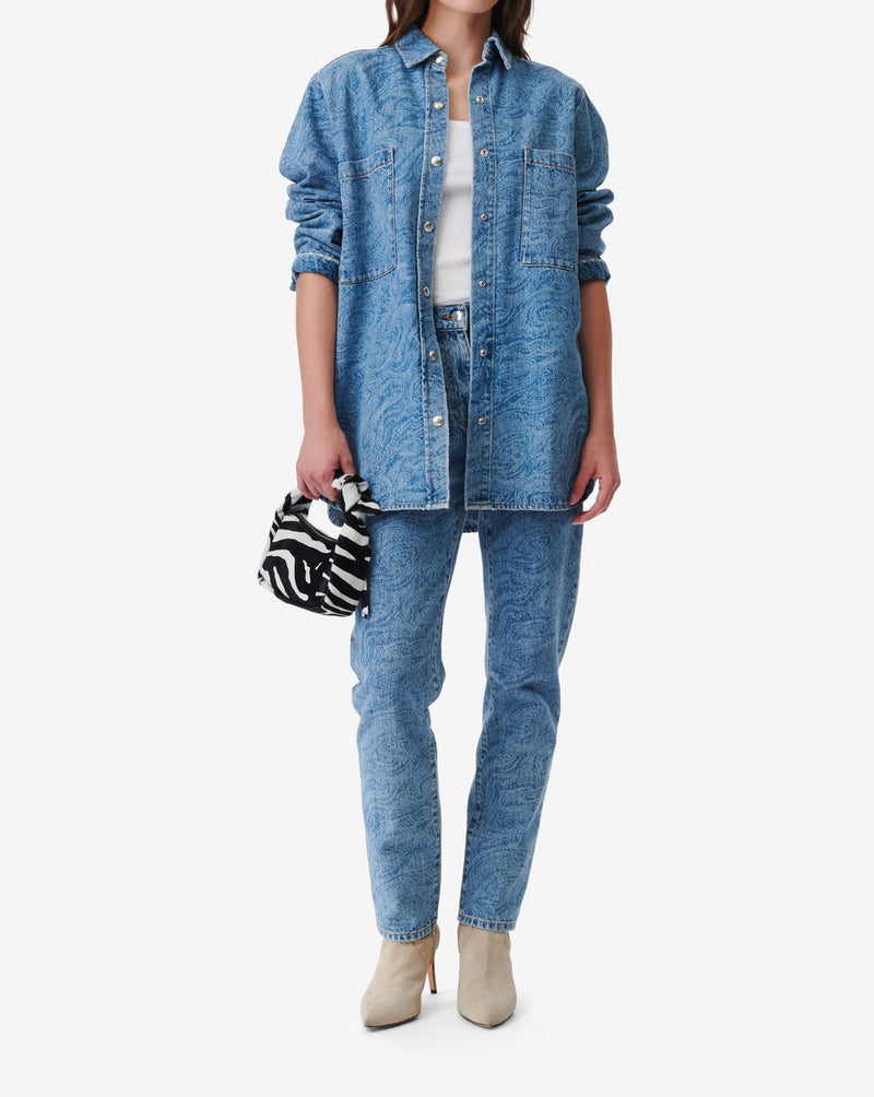 Chemise En Jean Pampeloo - Laser Denim