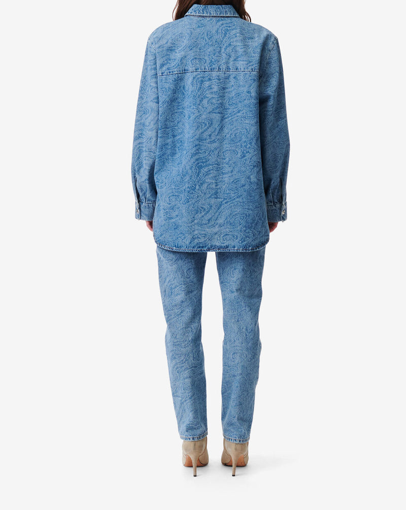 Chemise En Jean Pampeloo - Laser Denim