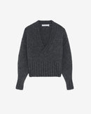 Pull Oversize Col V Ewenn - Anthracite