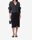 Pull Oversize Col V Ewenn - Anthracite