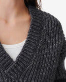 Pull Oversize Col V Ewenn - Anthracite