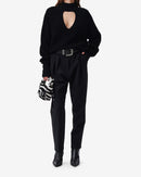 Pull Col Montant À Découpe Gaid - Black