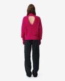 Pull Col Montant À Découpe Gaid - Fushia