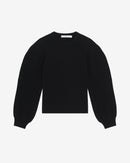 Pull En Cachemire À Découpe Idaya - Black