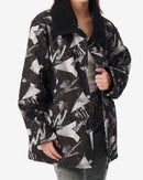 Manteau À Imprimé Corentin - Black/White