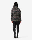 Manteau Multicolore En Tweed Judit - Black Multico