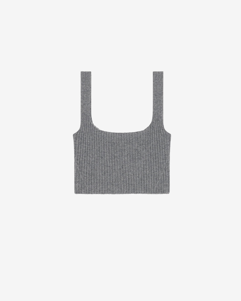 Top En Laine Cachemire Kiwa - Anthracite