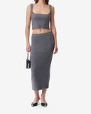 Top En Laine Cachemire Kiwa - Anthracite