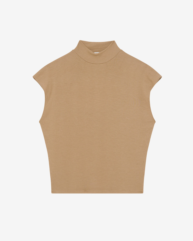 Top À Découpe Pearle - Caramel Coffee