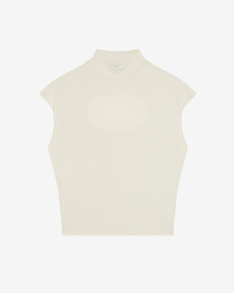 Top À Découpe Pearle - Ecru