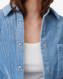 Chemise En Velours Côtelé Jalini - Blue