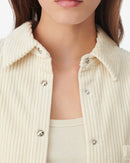 Chemise En Velours Côtelé Jalini - Ecru