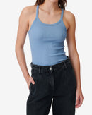 Débardeur Côtelé Palisso - Blue