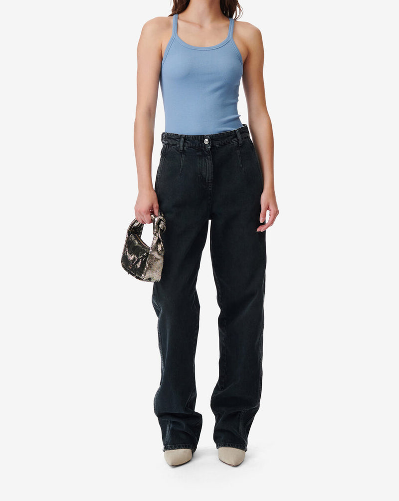 Débardeur Côtelé Palisso - Blue