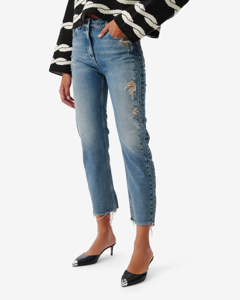 Jean Droit Destroy Albury - Mid Blue Destroy