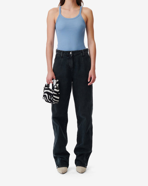 Jean Coupe Droite Ceaumar - Blue Black Used