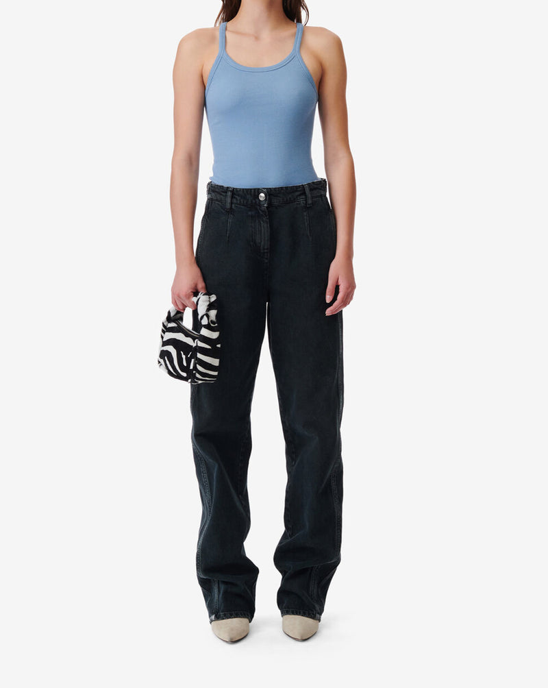 Jean Coupe Droite Ceaumar - Blue Black Used