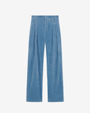 Pantalon En Velours Côtelé Jake - Blue