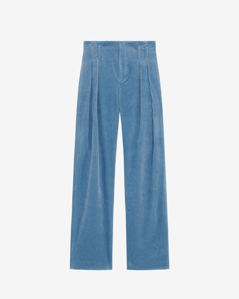 Pantalon En Velours Côtelé Jake - Blue