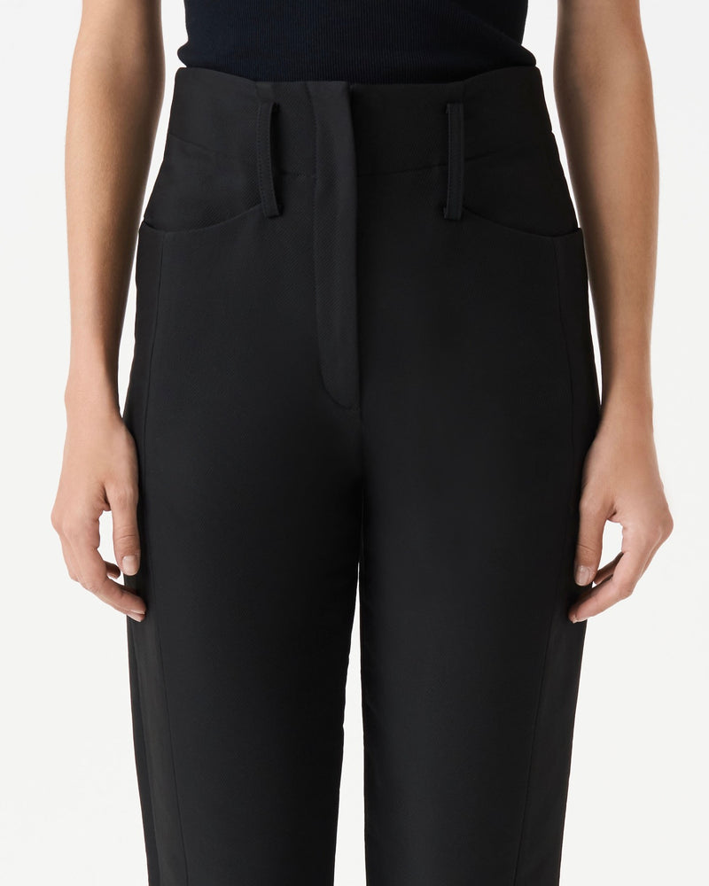 Pantalon Taille Haute Jolana - Black - Femme