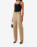 Pantalon À Découpes Lamarc - Camel