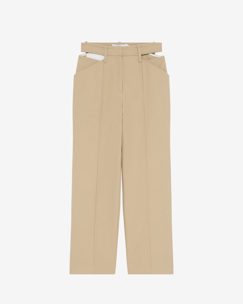 Pantalon À Découpes Lamarc - Camel