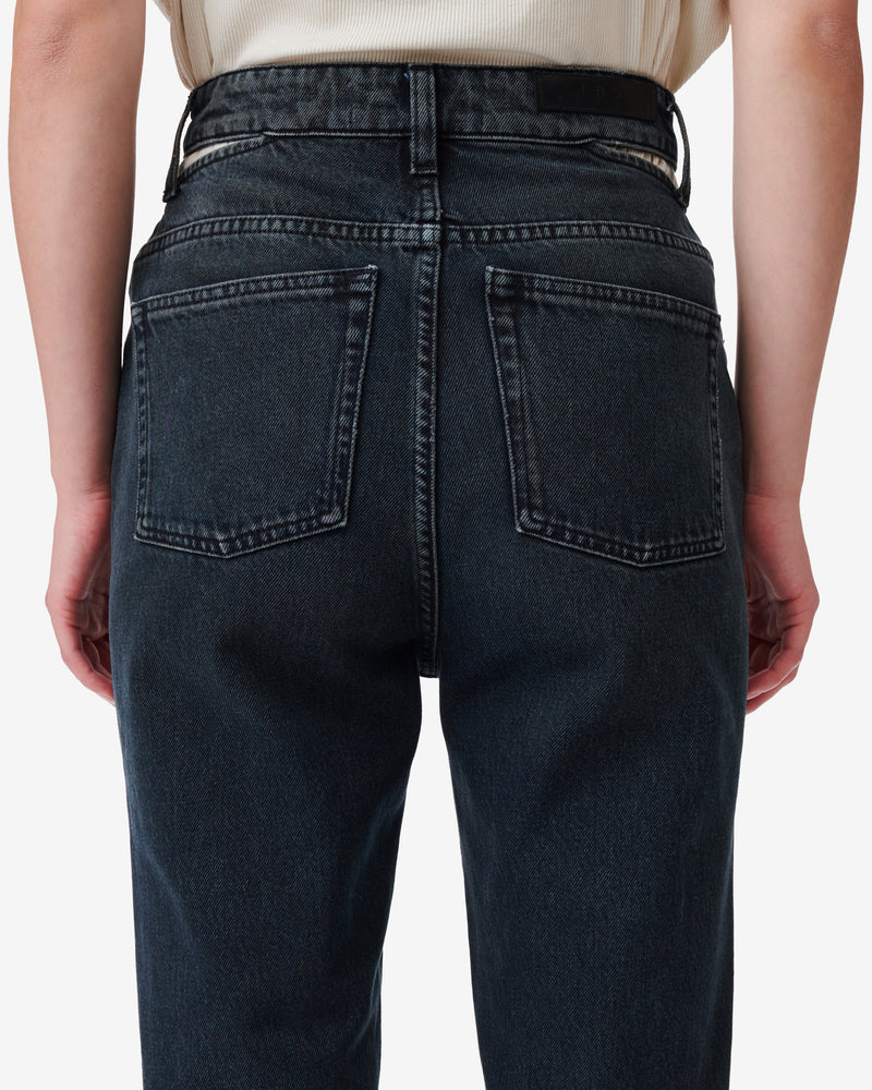 Jean Slim À Découpes Touro - Blue Black Used