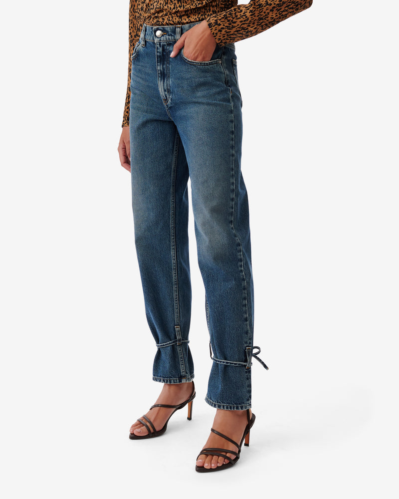 Jean Coupe Droite Troy - Authentic Blue Denim