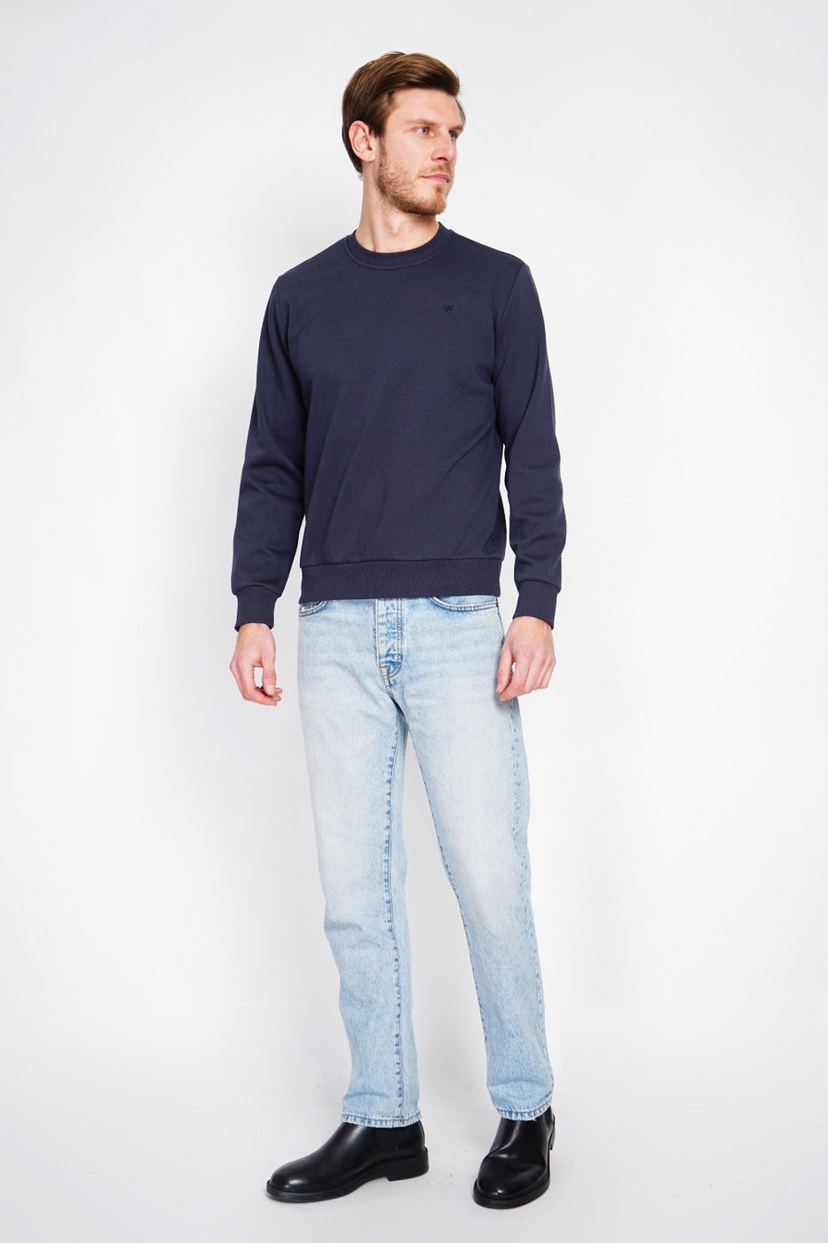 Felpa - Blu navy - Uomo