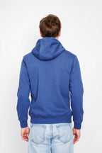 Sweat À Capuche – Bleu Jeans – Homme