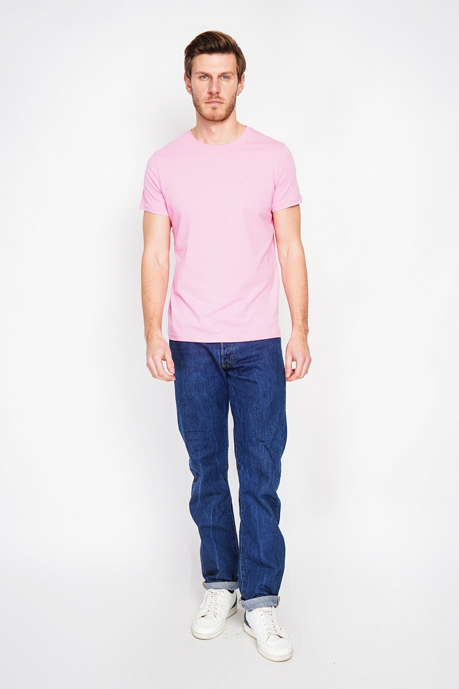 T-Shirt Col Rond – Rosée – Homme